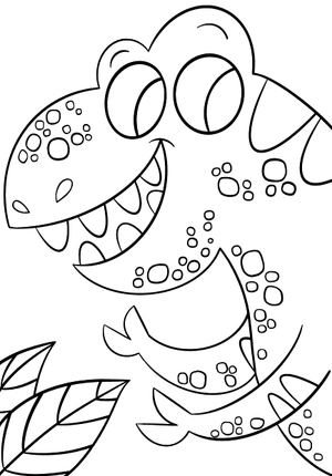 dino colouring - Ảnh 5