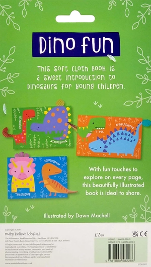 dino fun - cloth books - Ảnh 5