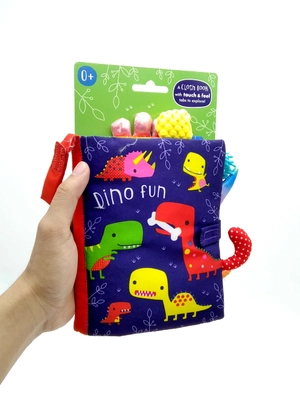 dino fun - cloth books - Ảnh 6