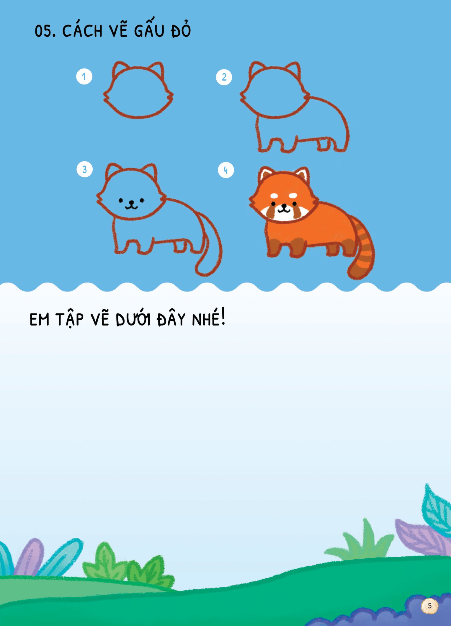 dino tập vẽ - 4 bước vẽ đơn giản - động vật - Ảnh 7