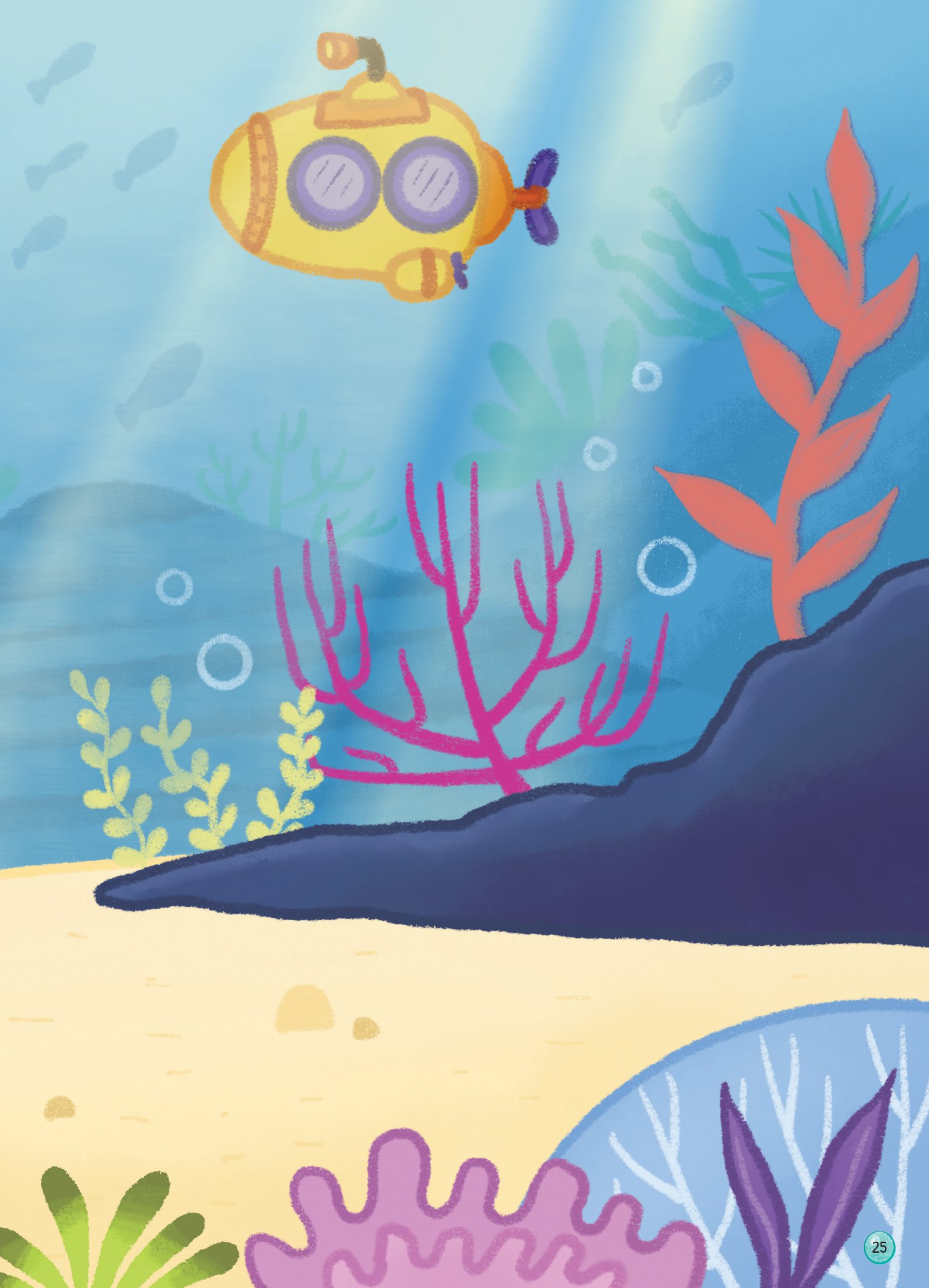 dino tập vẽ - 4 bước vẽ đơn giản - sinh vật biển - Ảnh 10