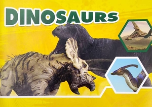 dinosaur attack- jigsaw puzzle and fact book (500 pieces) - Ảnh 15