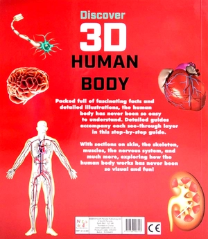 discover 3d human body - black cover - Ảnh 6