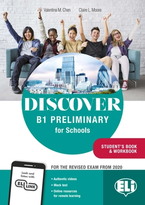 discover b1 preliminary for schools - studentℹs book & workbook - digital book downloadable audio files - Ảnh 2