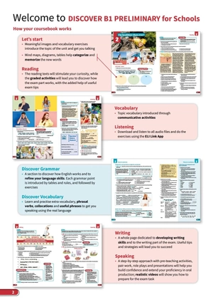 discover b1 preliminary for schools - studentℹs book & workbook - digital book downloadable audio files - Ảnh 3