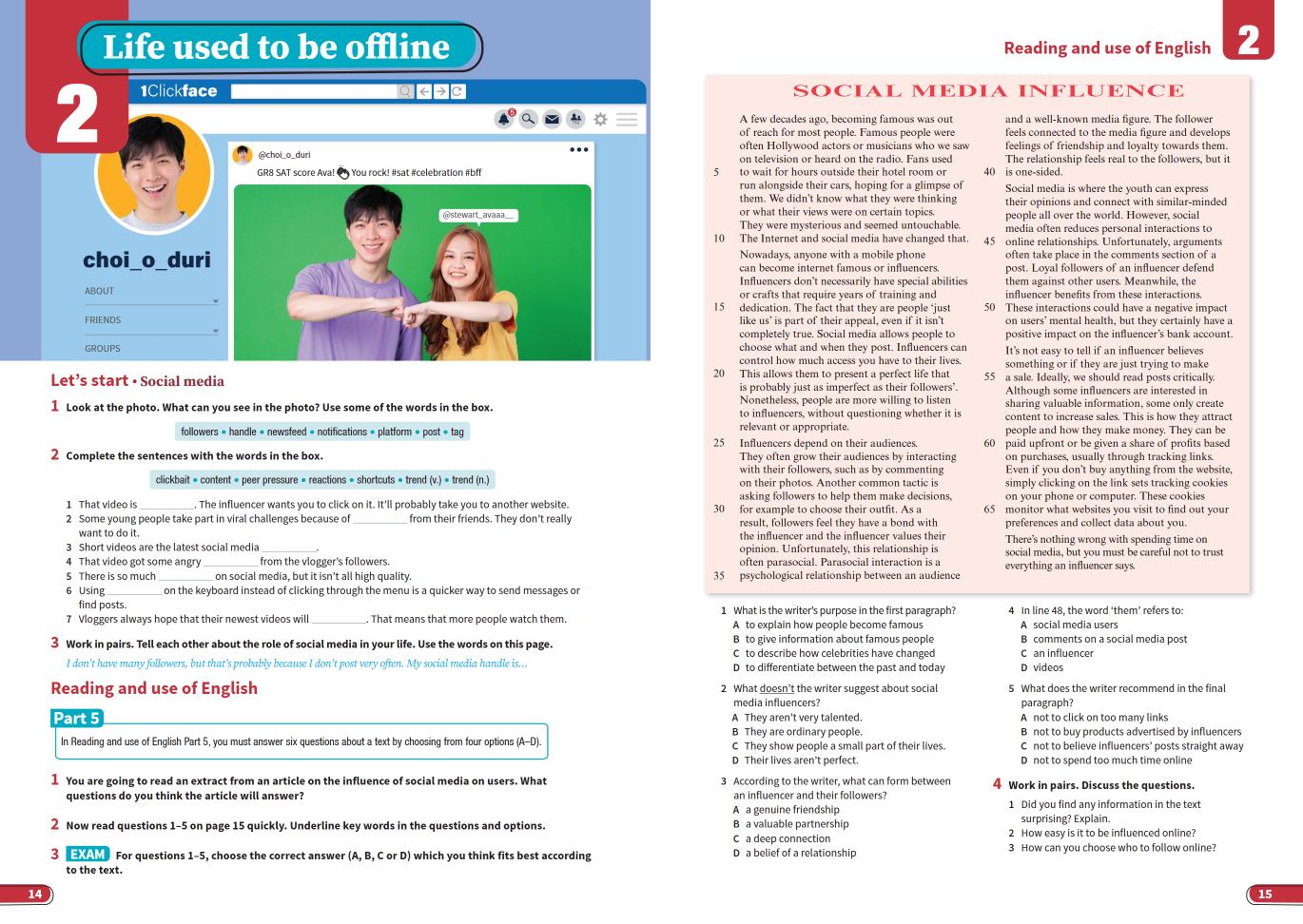 Discover B2 First For Schools - Student's Book And Workbook - Ảnh 8