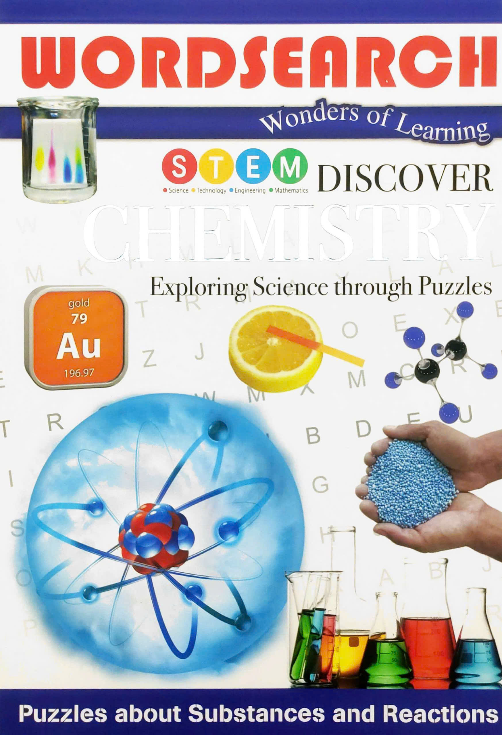 Discover Chemistry – Wordsearch Puzzle Book - Ảnh 2