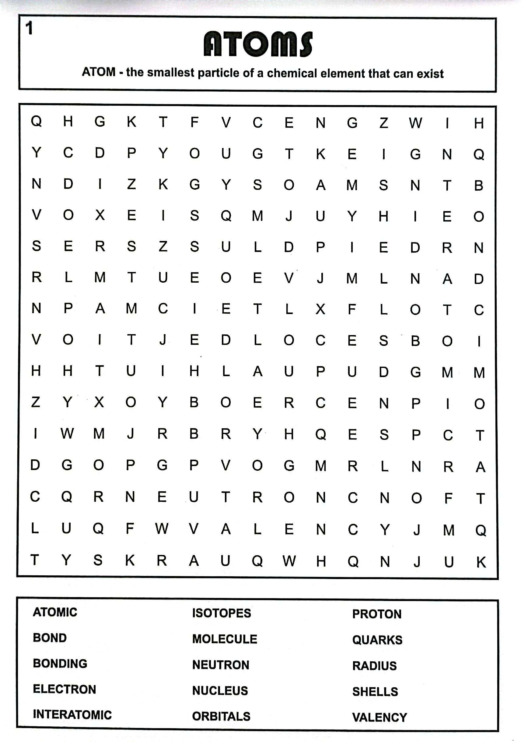 Discover Chemistry – Wordsearch Puzzle Book - Ảnh 5