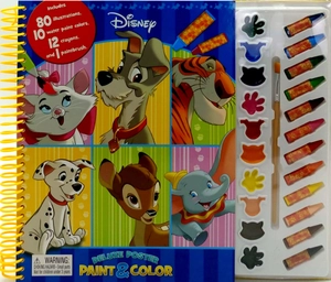 disney animals classics deluxe poster paint & color - Ảnh 2