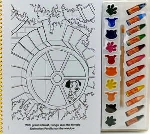 disney animals classics deluxe poster paint & color - Ảnh 4