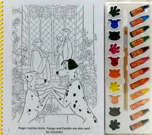 disney animals classics deluxe poster paint & color - Ảnh 5