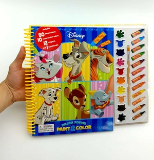 disney animals classics deluxe poster paint & color - Ảnh 7