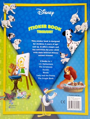 disney animals classics sticker book treasury - Ảnh 6