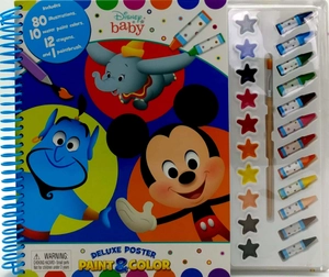 disney baby deluxe poster paint & color - Ảnh 2