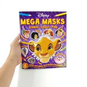 disney classics - mixed: mega masks (press-out masks disney) - Ảnh 8