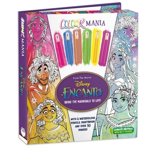 disney: encanto (colouring book and pencil set) - Ảnh 2