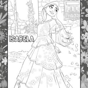 disney: encanto (colouring book and pencil set) - Ảnh 3