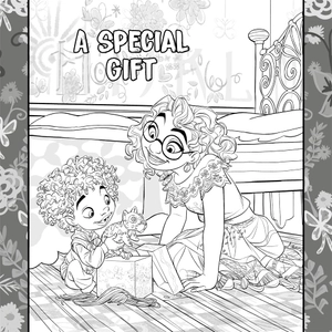 disney: encanto (colouring book and pencil set) - Ảnh 5