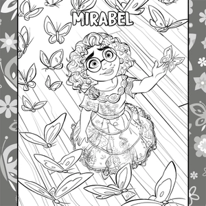 disney: encanto (colouring book and pencil set) - Ảnh 6