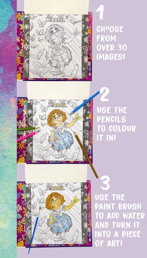 disney: encanto (colouring book and pencil set) - Ảnh 7