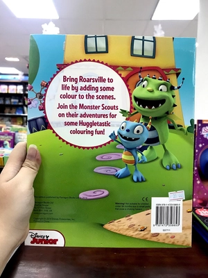 disney junior henry hugglemonster huggletastic colouring - Ảnh 9