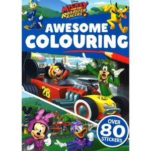 disney junior - mickey & the roadster racers: awesome colouring (colouring play disney) - Ảnh 2