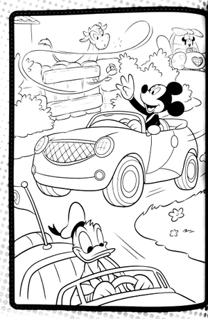 disney junior - mickey & the roadster racers: super colouring (colouring time xtra disney) - Ảnh 3
