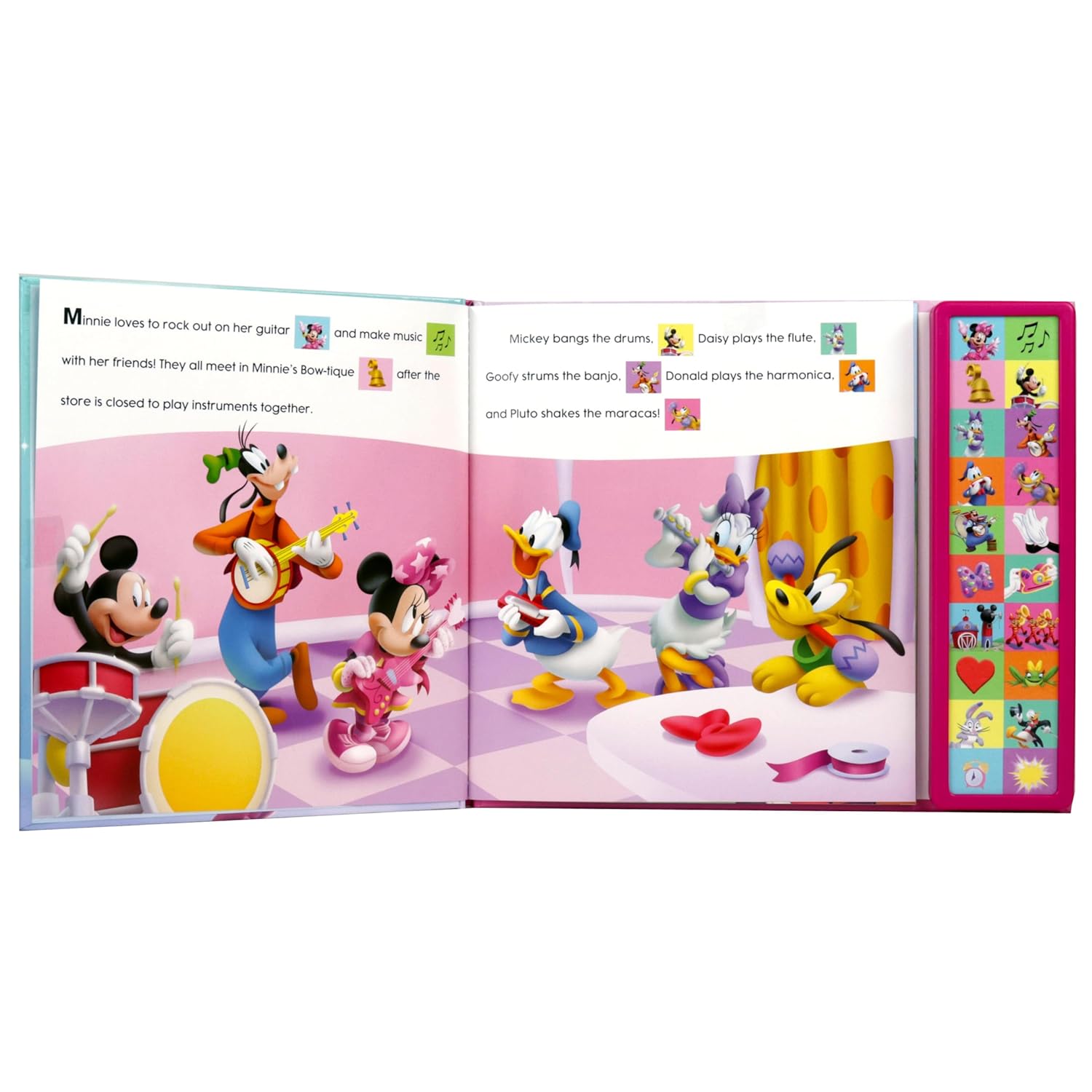 Disney Junior Minnie Mouse - Best Friend Band (20 Button Sound Book) - Ảnh 4