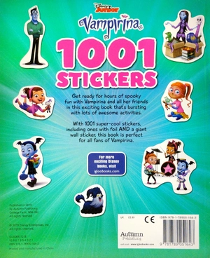 disney junior - vampirina: 1001 stickers (1001 stickers disney) - Ảnh 6
