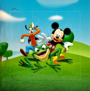 disney mickey clubhouse my first puzzle book - Ảnh 5