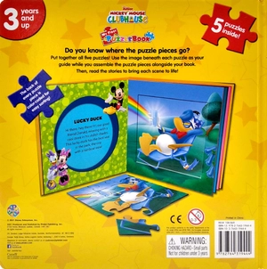 disney mickey clubhouse my first puzzle book - Ảnh 8