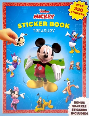 disney mickey mouse clubhouse: sticker book treasury - Ảnh 2