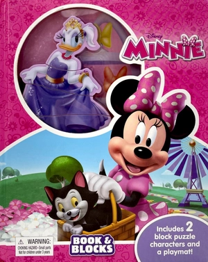 disney minnie book & blocks - Ảnh 2