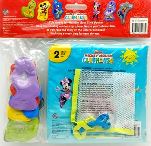 disney minnie & mickey bath time books (eva bag edition) - Ảnh 4