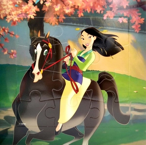 disney mulan my first puzzle book - Ảnh 3