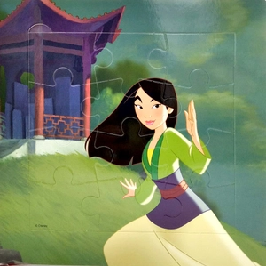 disney mulan my first puzzle book - Ảnh 5