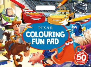 disney pixar mixed: colouring fun pad (giant colour me pad disney) - Ảnh 2