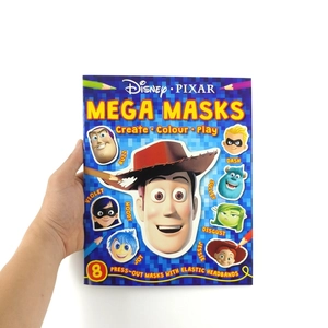 disney pixar - mixed: mega masks (press-out masks disney) - Ảnh 3