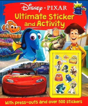 disney pixar - mixed: ultimate sticker and activity (ultimate s & a fun xtra disney) - Ảnh 2