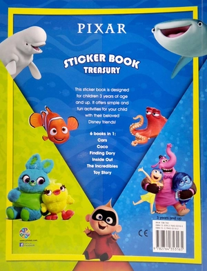 disney pixar sticker book treasury - Ảnh 6