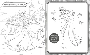 disney princess - 5 in 1 colouring - Ảnh 3