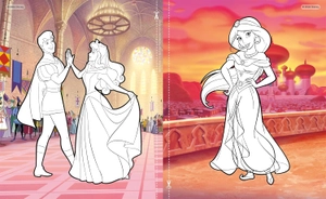 disney princess - 5 in 1 colouring - Ảnh 6