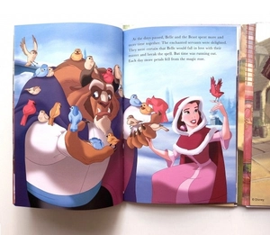 disney princess beauty and the beast: my magnet & book pack - Ảnh 3