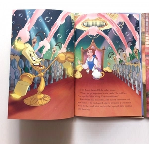 disney princess beauty and the beast: my magnet & book pack - Ảnh 5