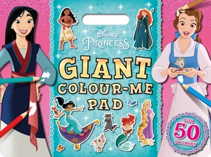 disney princess - giant colour me pad - Ảnh 2