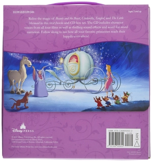 disney princess read-along storybook and cd box set - Ảnh 2