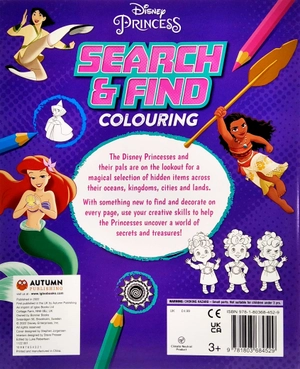 disney princess: search & find colouring - Ảnh 7