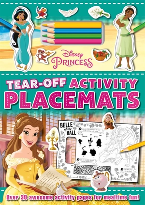 disney princess - tear-off activity placemats - Ảnh 2