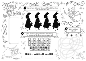 disney princess - tear-off activity placemats - Ảnh 4