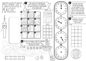 disney princess - tear-off activity placemats - Ảnh 6